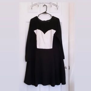 ASOS curve silhouette dress